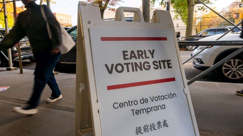 What early voting can - and can't - tell us about the US election