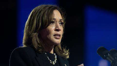 Kamala Harris yet to speak as Trump wins White House