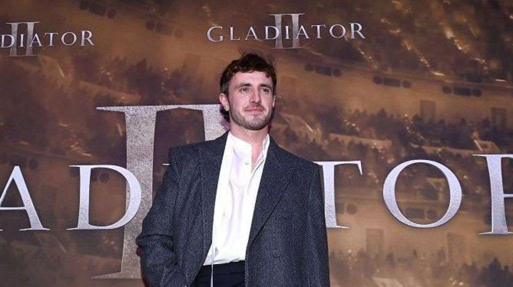 Paul Mescal in Dublin for Gladiator II premiere