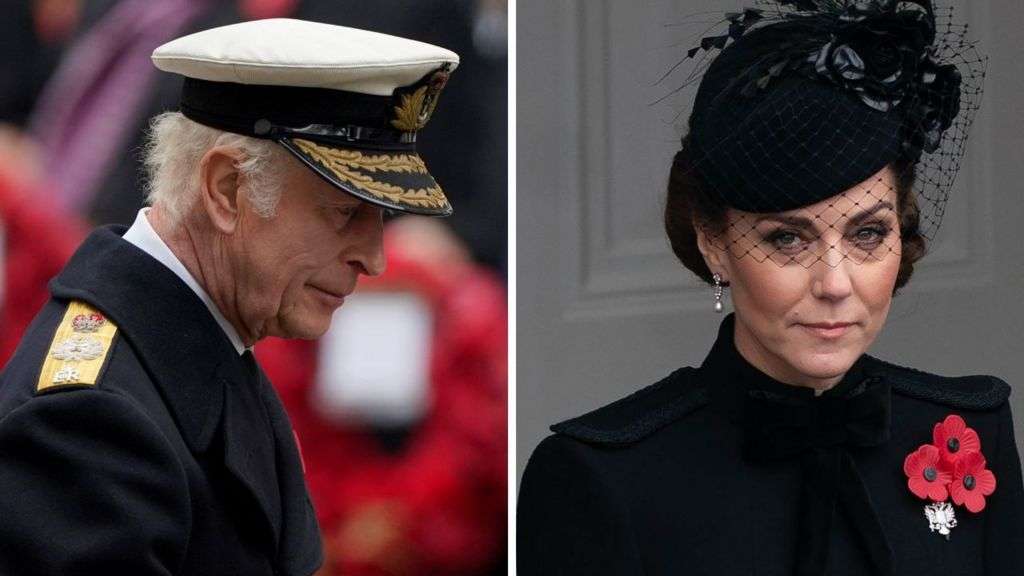 Nation falls silent as King leads Remembrance ceremony