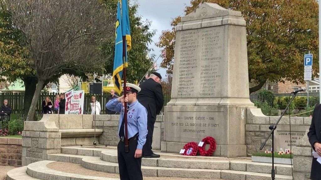 Remembrance services held across Channel Islands