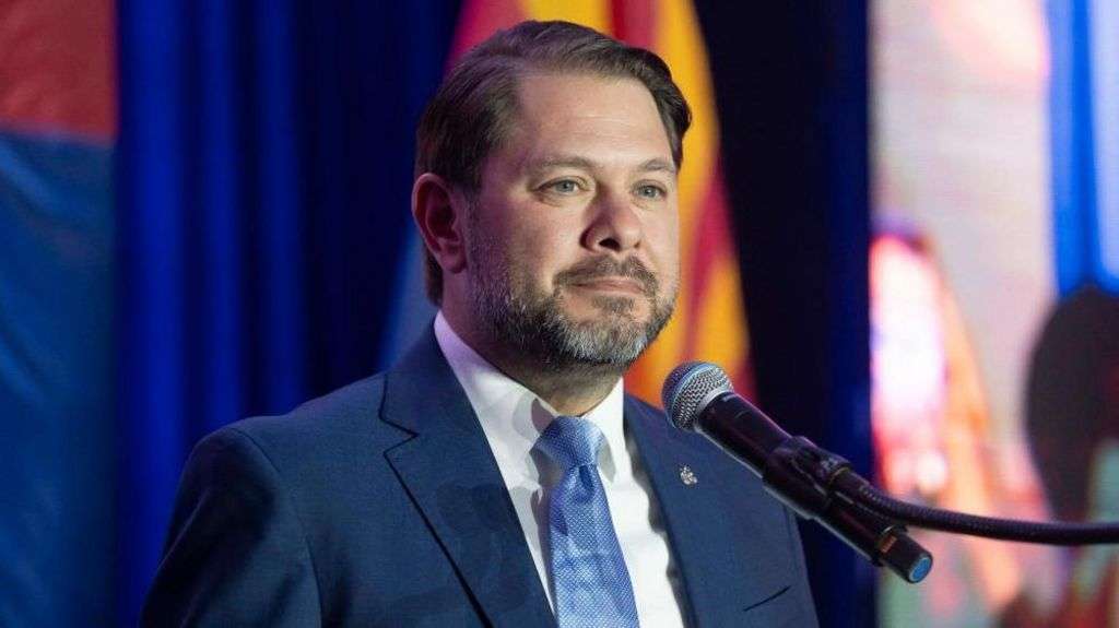 Ruben Gallego defeats Trump ally Kari Lake in Arizona Senate race