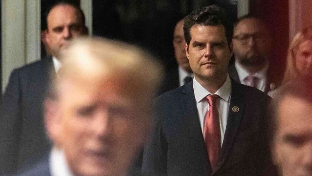 Trump picking Gaetz to head justice sends shockwaves - and a strong message