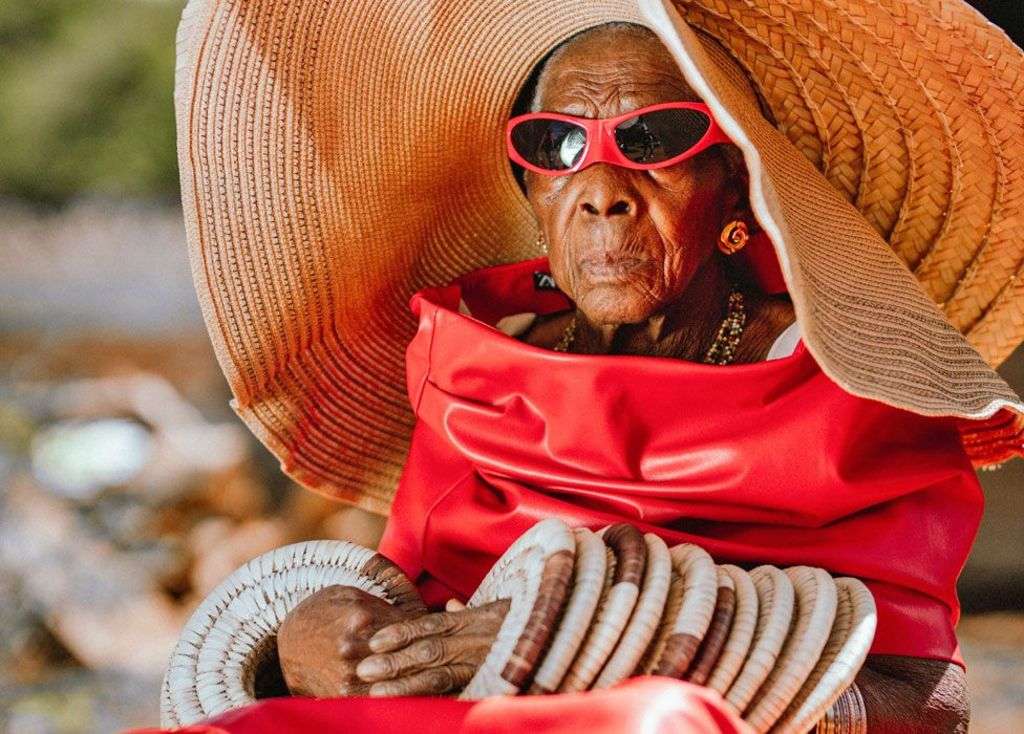 Grandma with chunky sunglasses becomes unlikely fashion icon