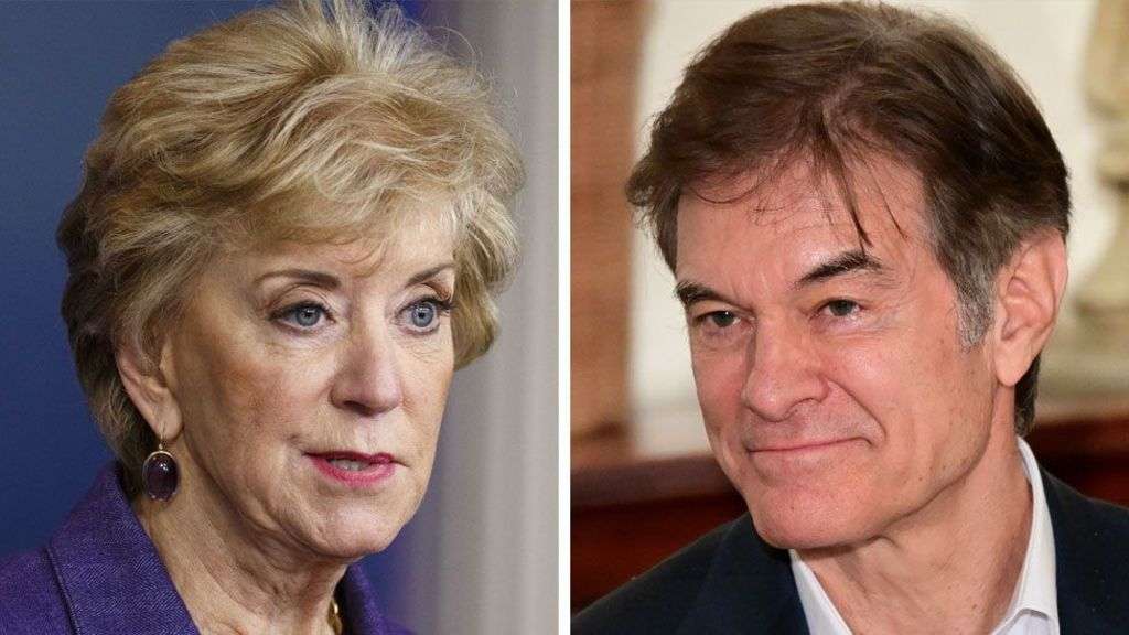 Trump picks Linda McMahon and Mehmet Oz to serve in top roles