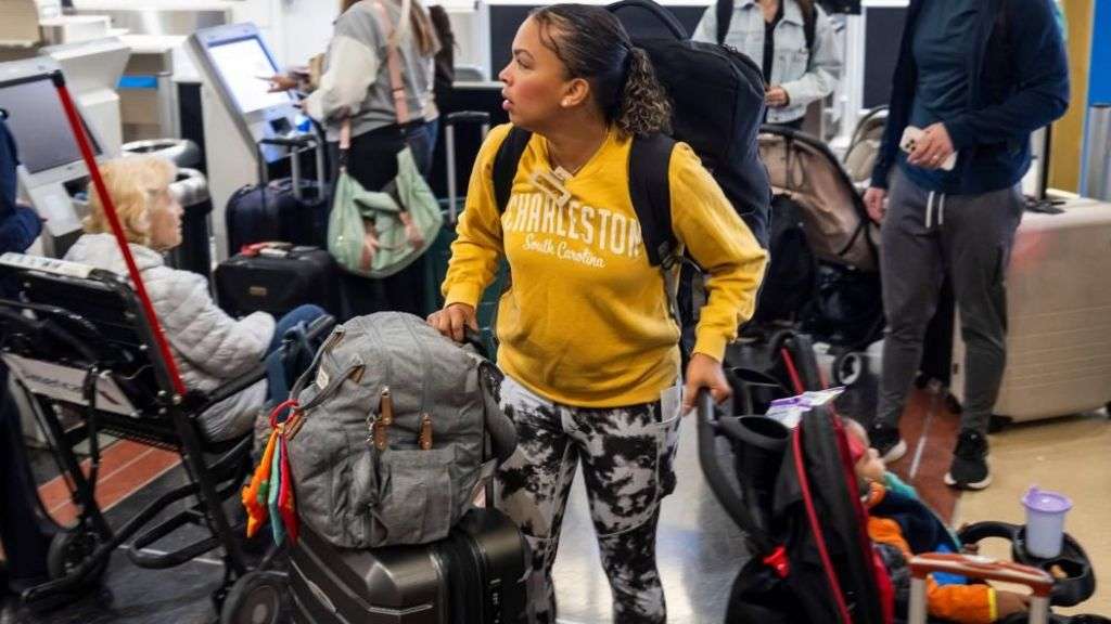 'Arctic outbreak' for parts of US as millions travel for Thanksgiving
