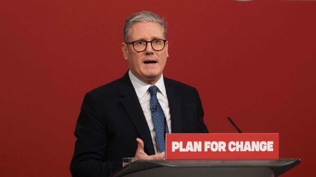 Judge Labour on six targets, Starmer says in major speech
