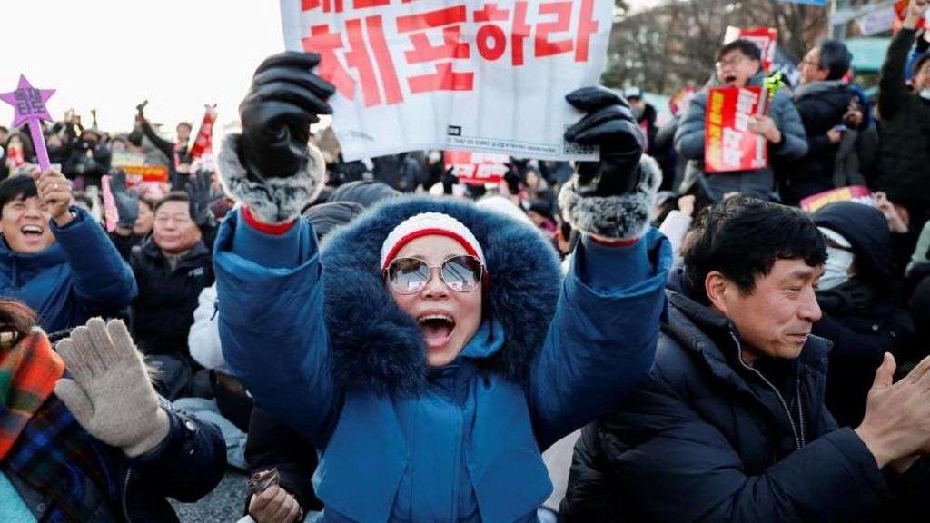 South Korean MPs impeach president over martial law attempt