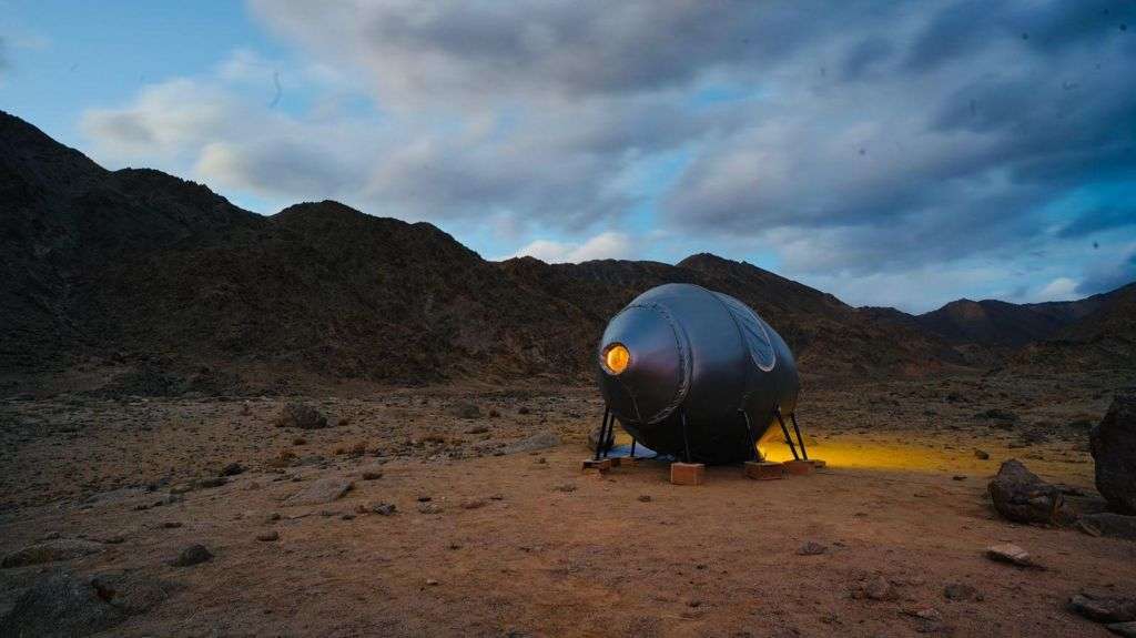 Could this be what our home on Moon or Mars might look like?