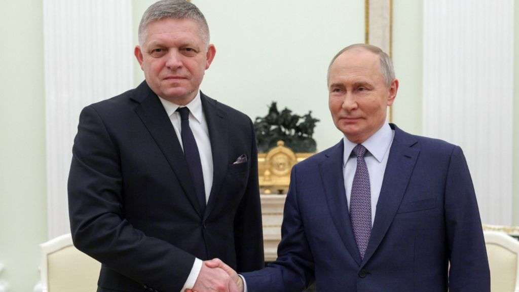 Slovak PM meets Putin in unannounced Moscow visit