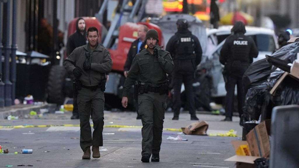 'The scene was just horrific' - witnesses tell of New Orleans carnage