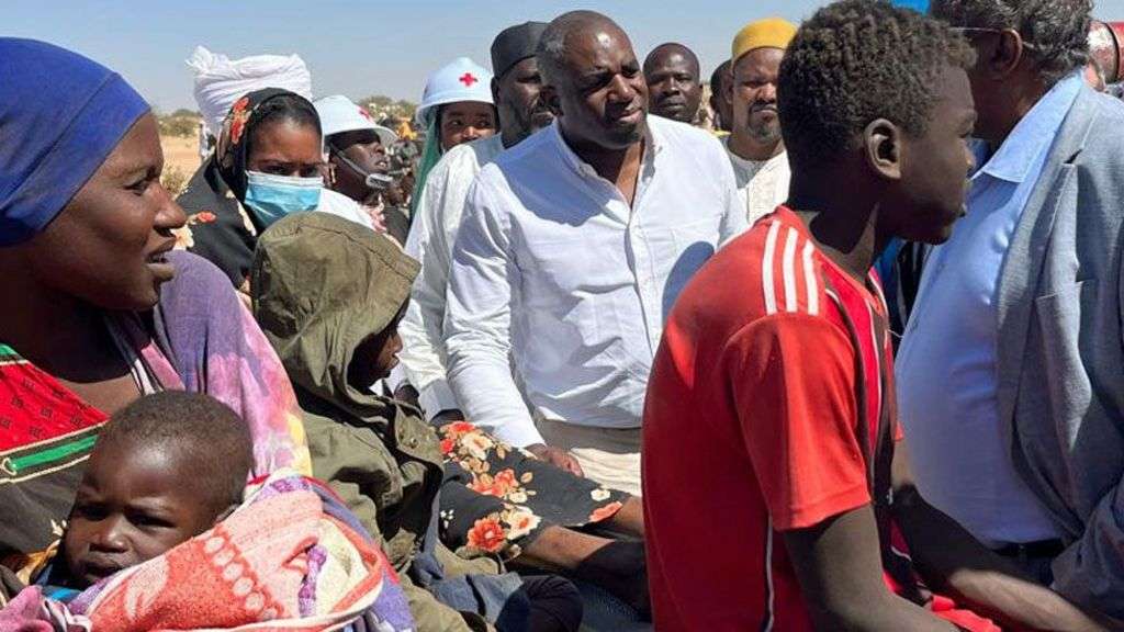 David Lammy 'horrified' after meeting Sudan war victims face-to-face