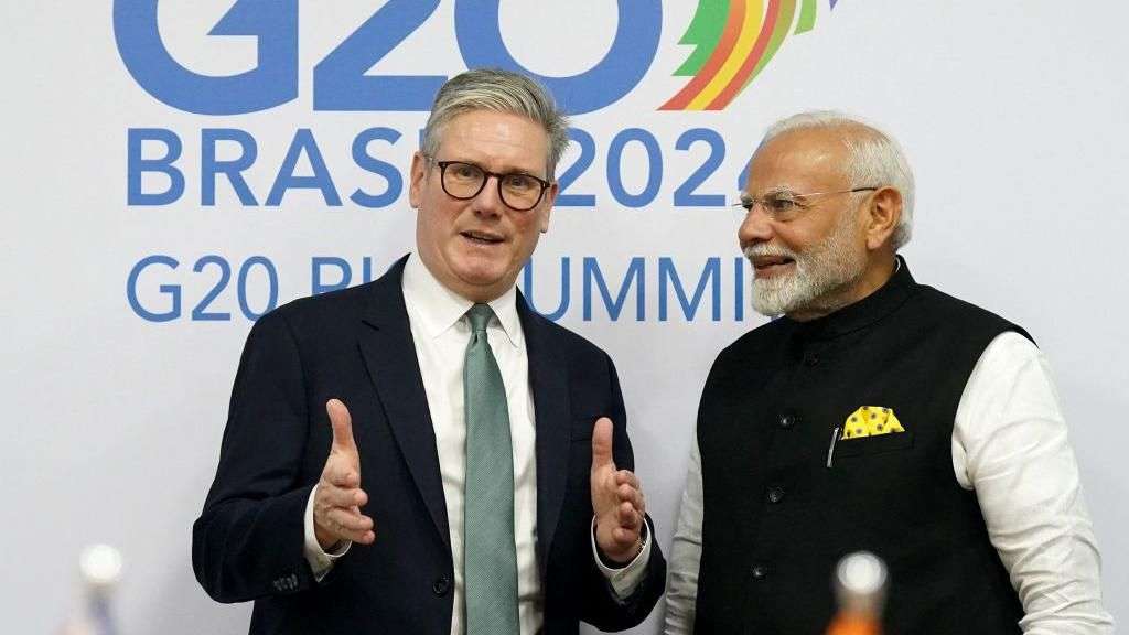 UK and India relaunch trade talks in Delhi