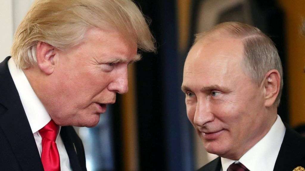 Trump 'strongly considering' large-scale sanctions and tariffs on Russia