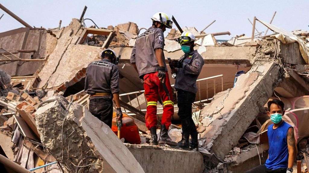 More Myanmar quake survivors pulled from rubble