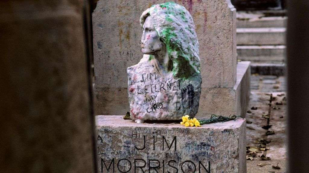 Stolen Jim Morrison graveside bust found by chance after 37 years