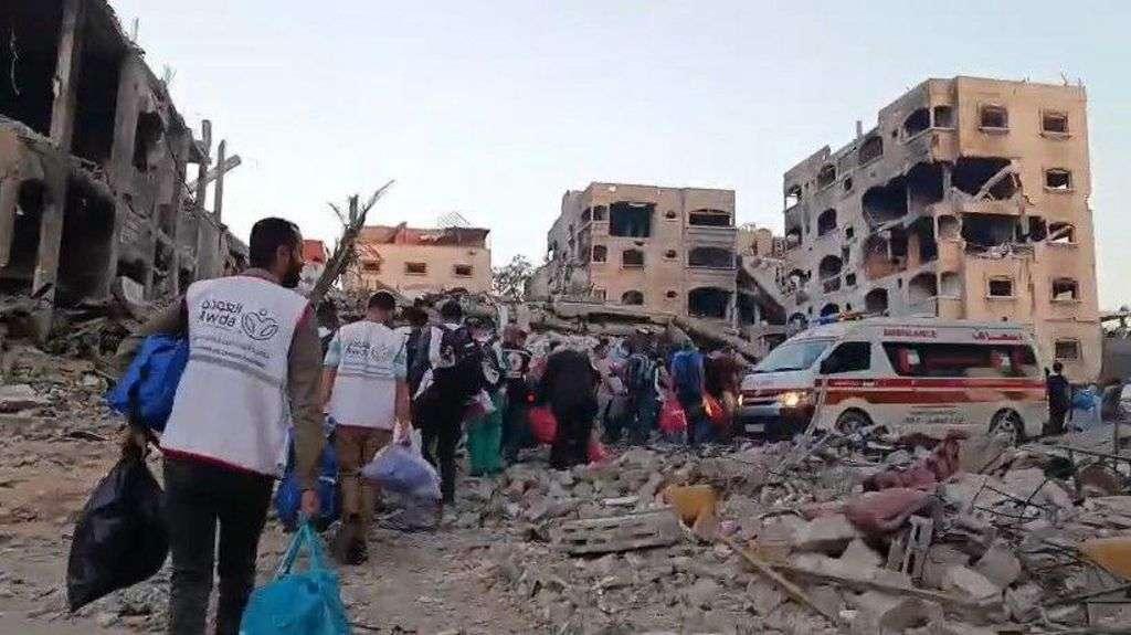 Last hospital in North Gaza governorate evacuated after Israeli order
