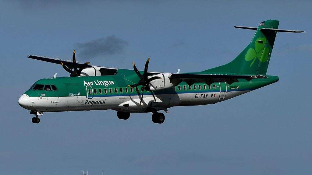 Aircraft returns to Belfast after 'panelling' fell off mid-flight