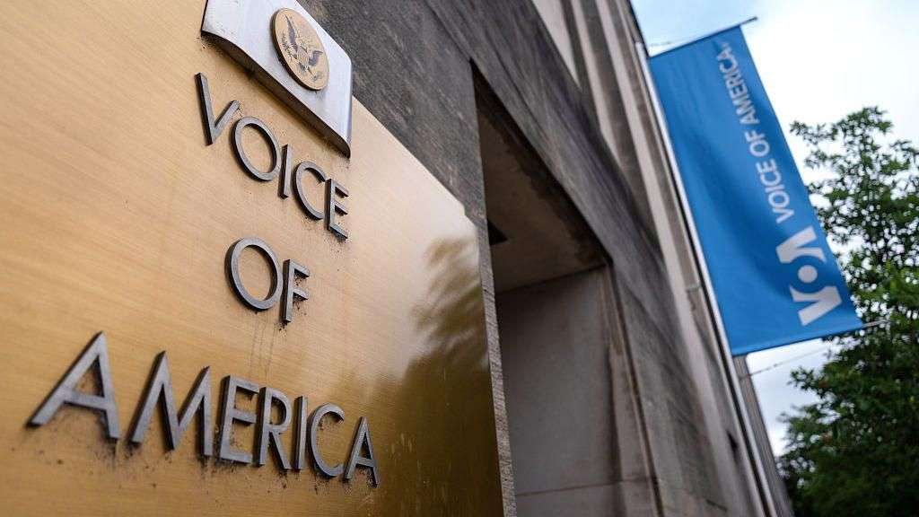 Hundreds of Voice of America reporters fired as Trump guts outlet
