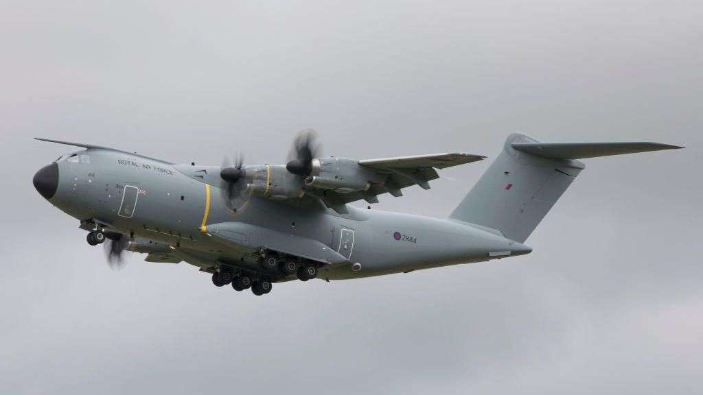 RAF flight evacuates British nationals from Israel