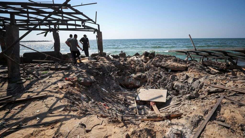 Israel's strike on bustling Gaza cafe killed a Hamas operative - but dozens more people were killed