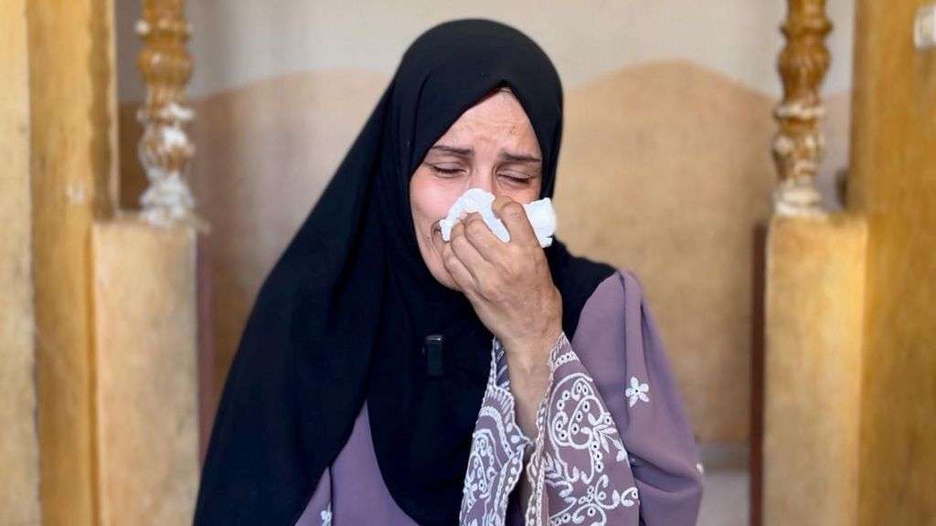 'They were just kids': Mother mourns sons killed in Israeli strike while waiting for aid