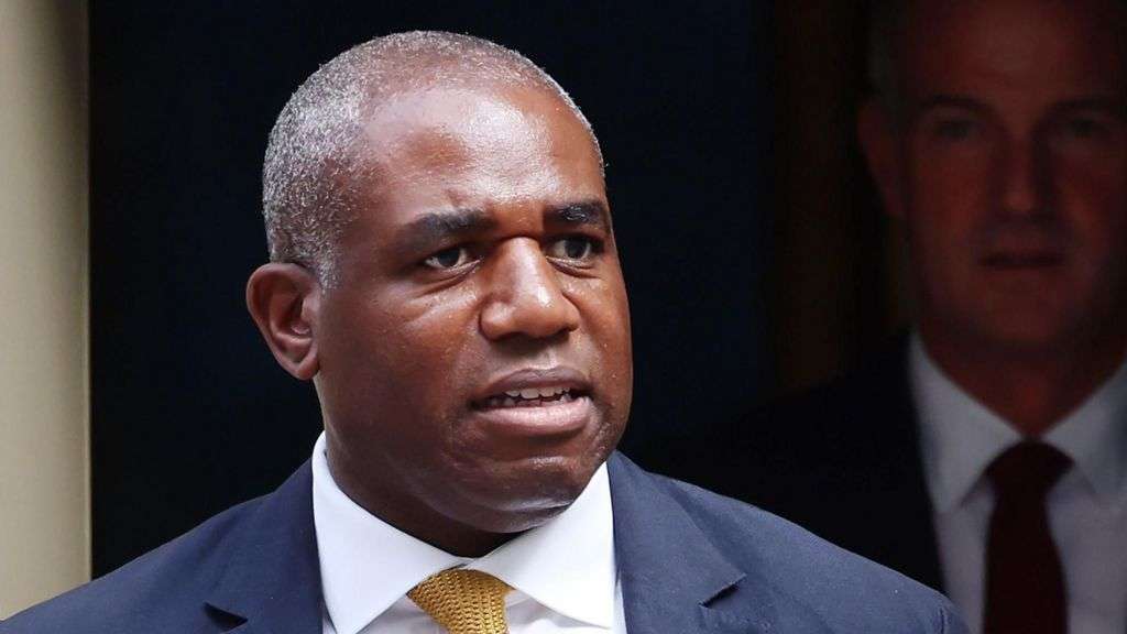 Lammy 'appalled and sickened' by civilian suffering in Gaza