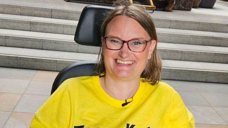 Teacher competes in powerchair race across Europe