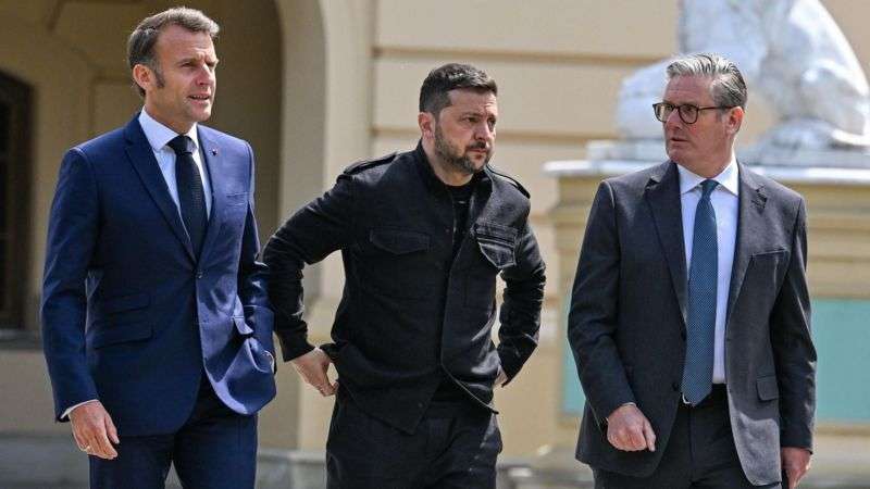 Ukraine's European allies say peace talks must include Kyiv