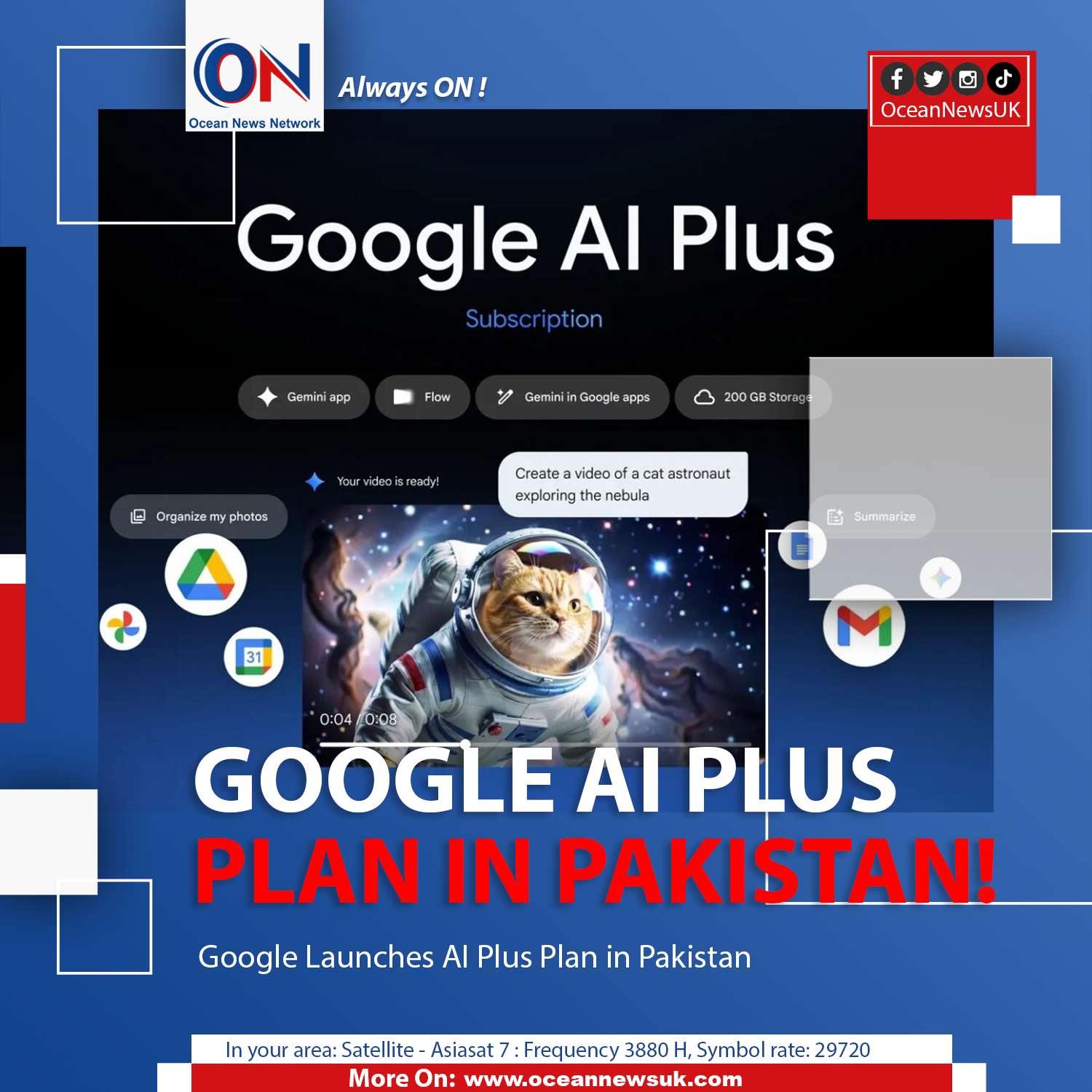 Google Launches AI Plus Plan in Pakistan