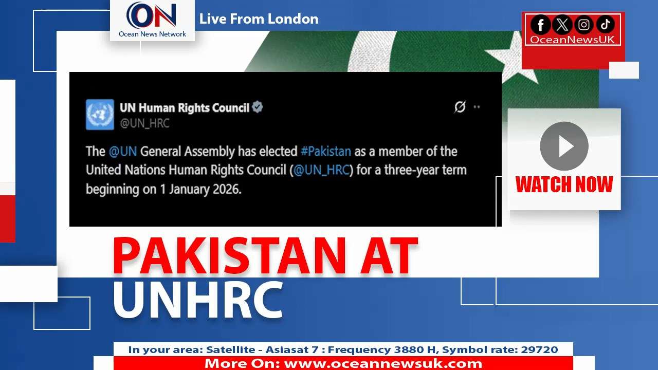 Pakistan has been elected as a member of the United Nations Human Rights Council