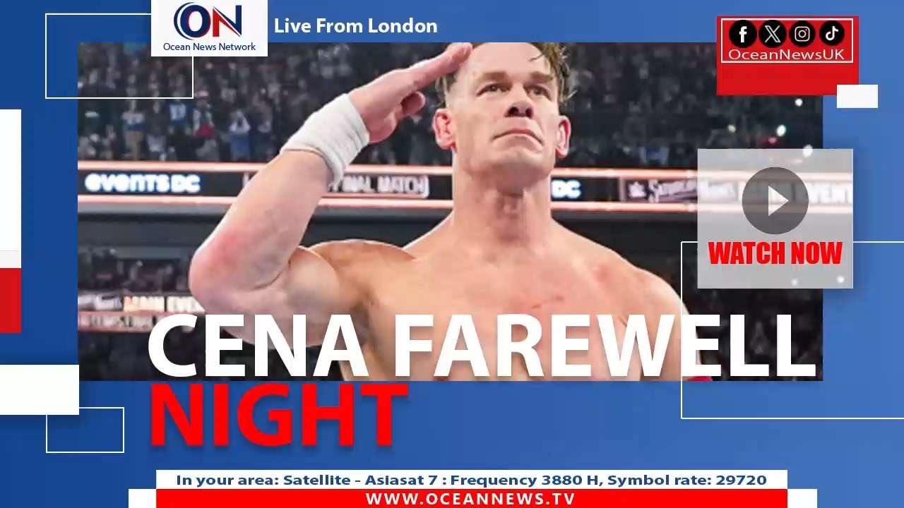 WWE superstar John Cena has officially said goodbye to professional wrestling