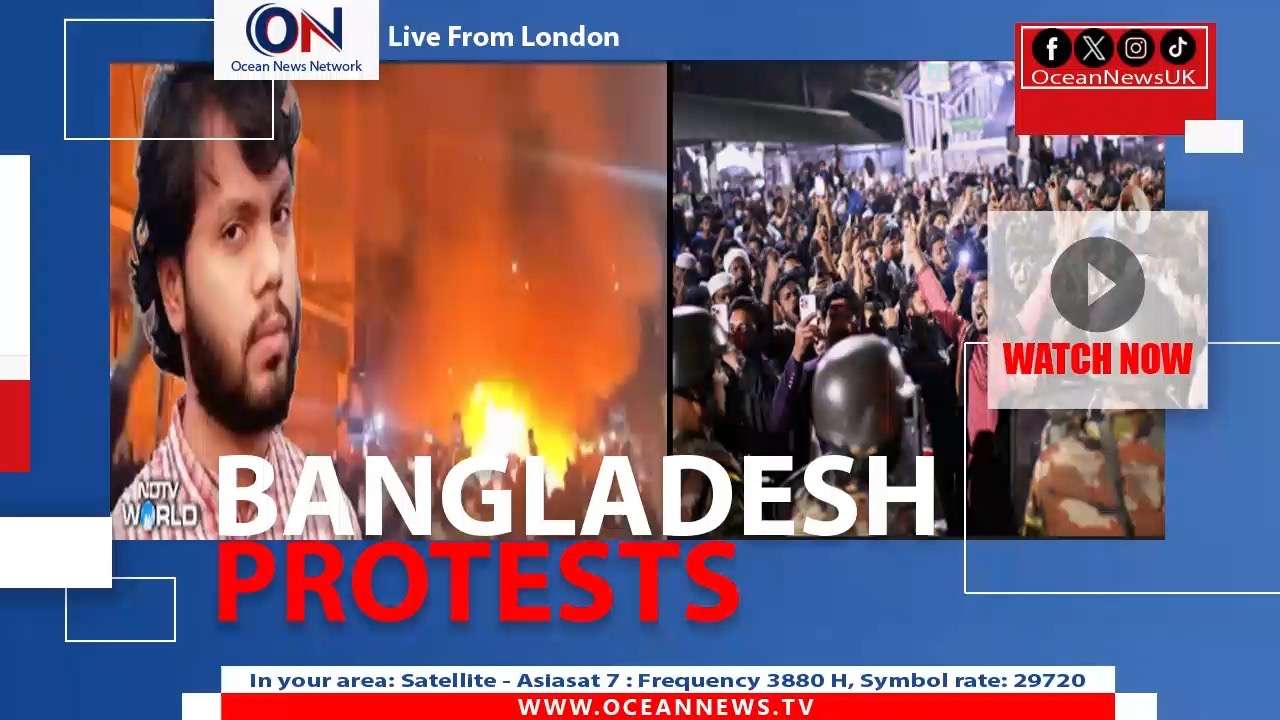 The death of prominent youth leader Sharif Osman Hadi sparking widespread protests