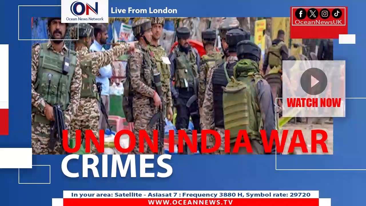 United Nations human rights experts have sharply criticized India’s military