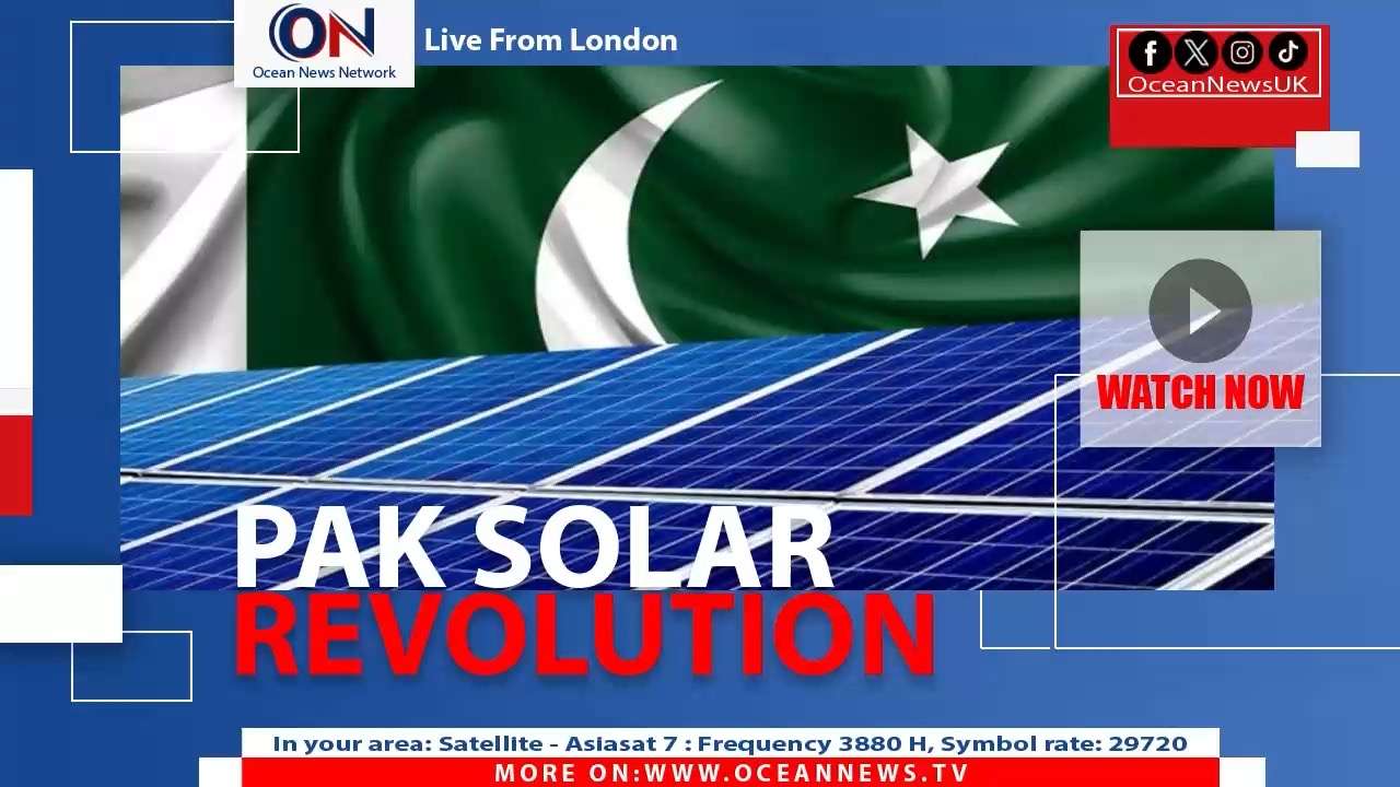 Pakistan is undergoing a solar energy revolution rapidly shifting away from traditional power sources
