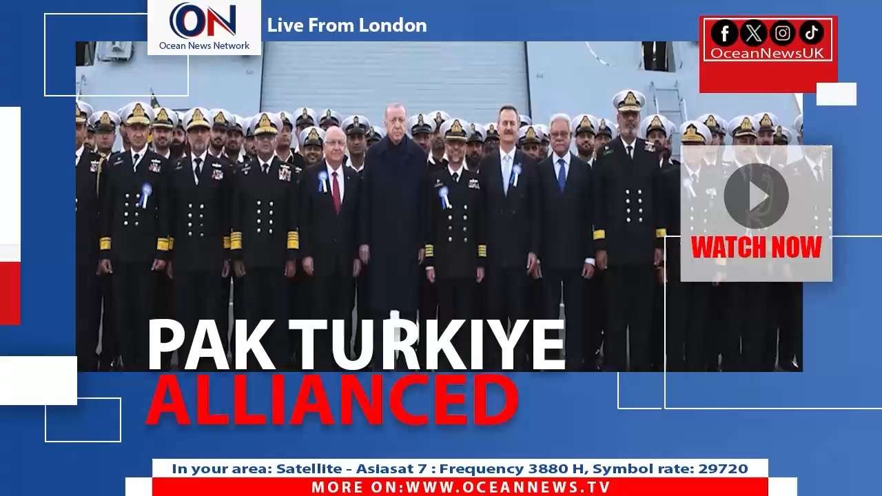Pakistan has commissioned the Turkiye built warship PNS Khaibar into its Navy marking