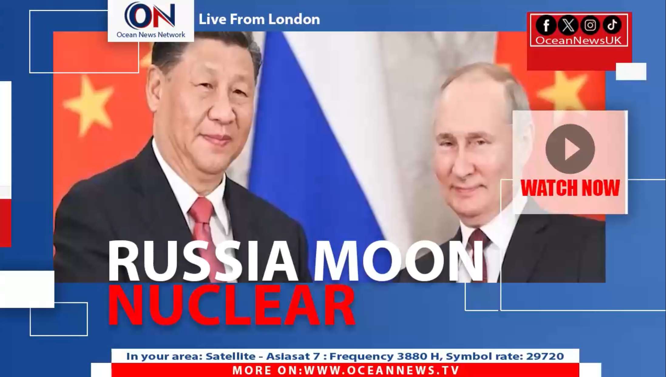 Russia has announced plans to build a nuclear power plant on the Moon