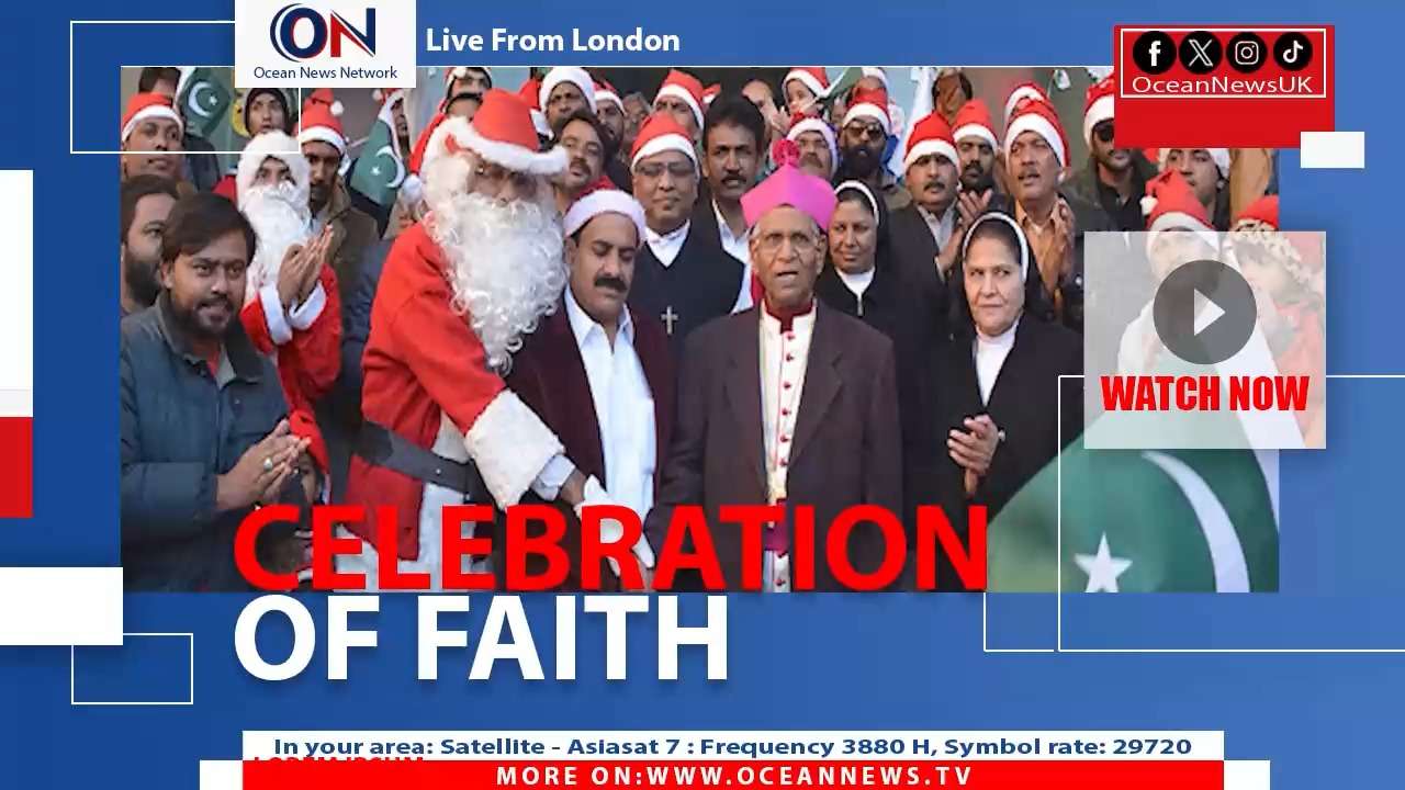 Across Pakistan Christian communities are celebrating Christmas