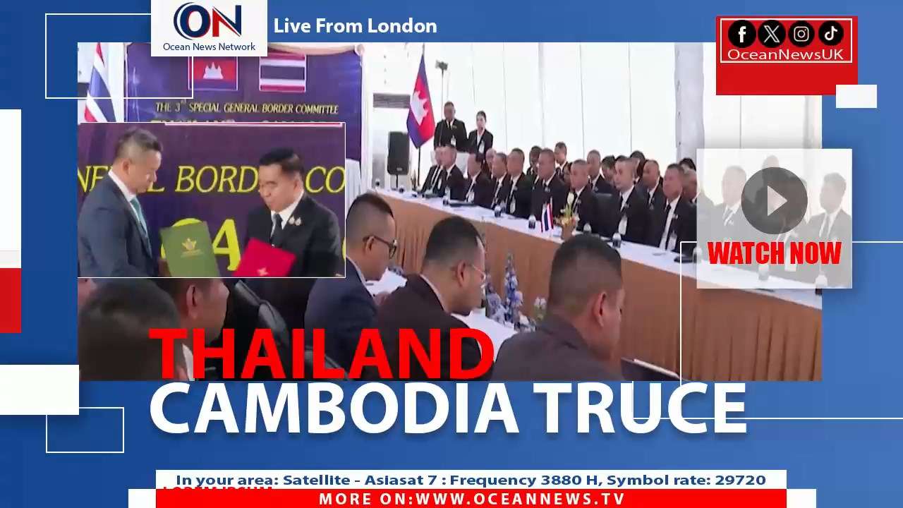 Thailand and Cambodia have agreed to an immediate ceasefire