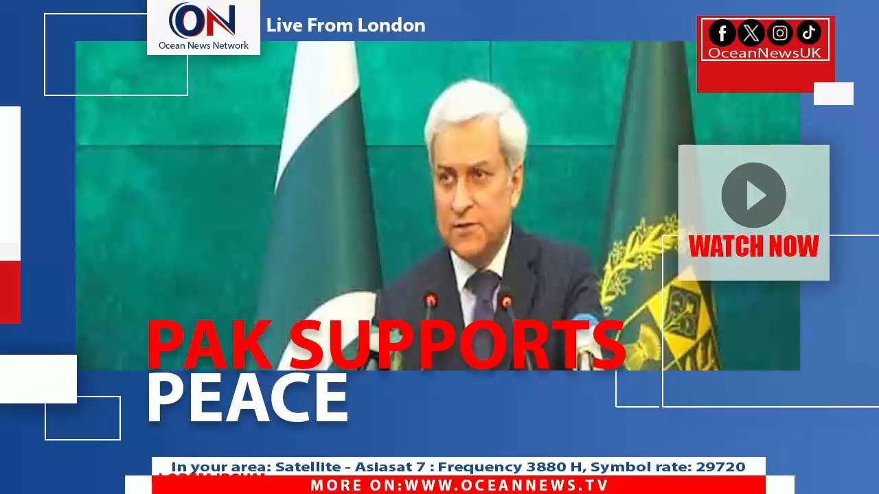 Pakistan has expressed full support for the ongoing peace and stability efforts