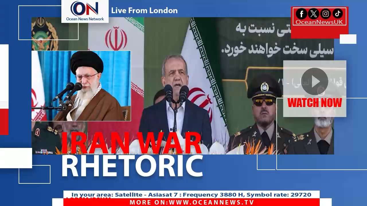 Iran’s President Masoud Pezeshkian has declared that his country is in a full scale war