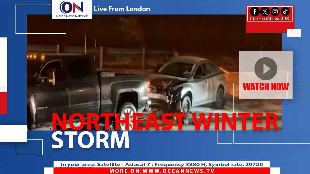 A powerful winter storm is battering the U.S Northeast causing major disruptions