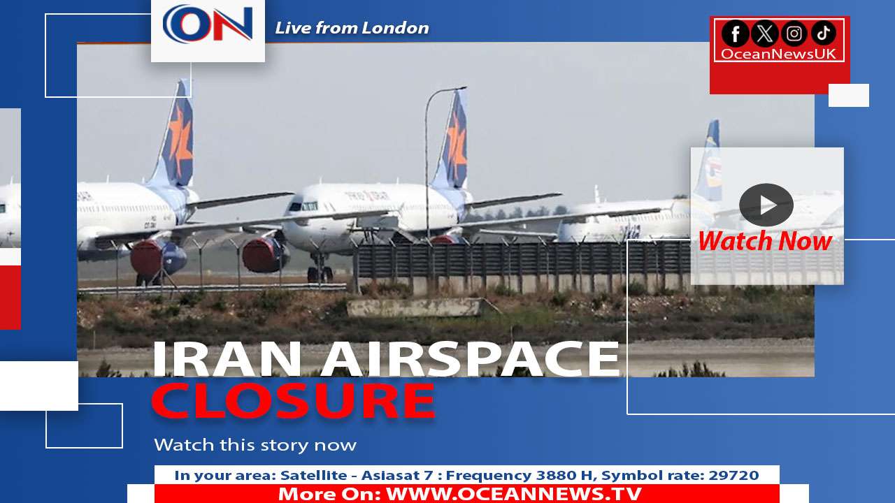 Iran temporarily closed its airspace to most civilian flights