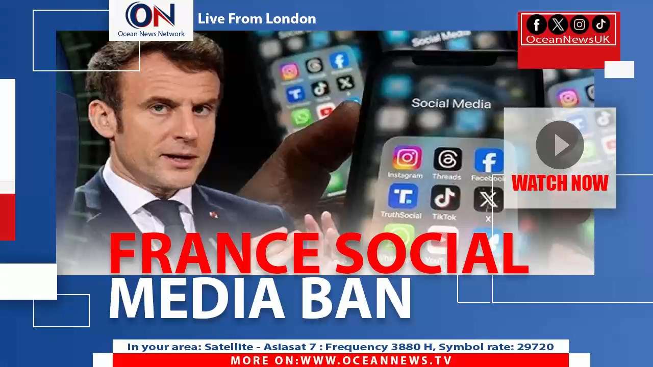 France Moves to Ban Social Media for Under-15s in Landmark Child Protection Law