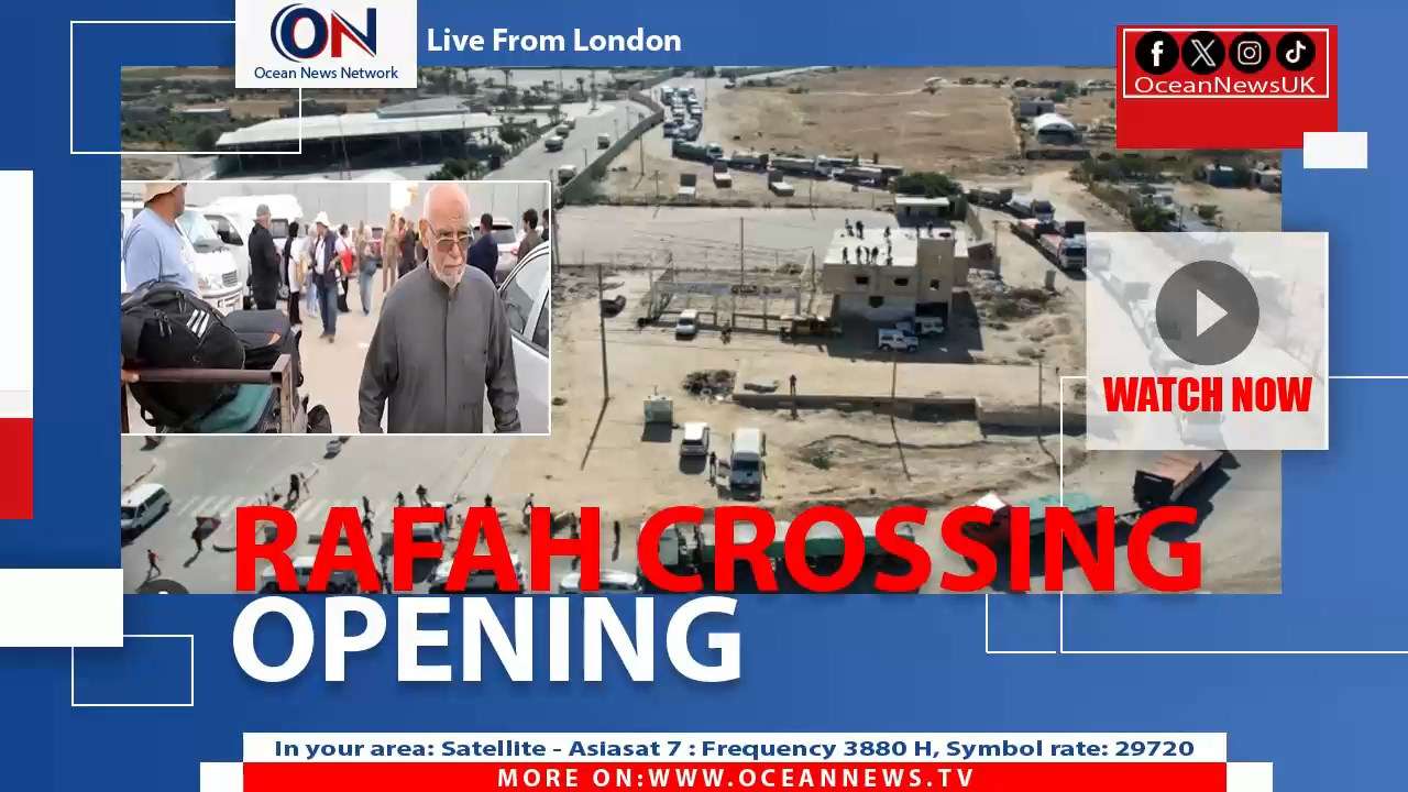 Israel Reopens Gaza’s Rafah Crossing With Egypt After Two Years Under Ceasefire Deal