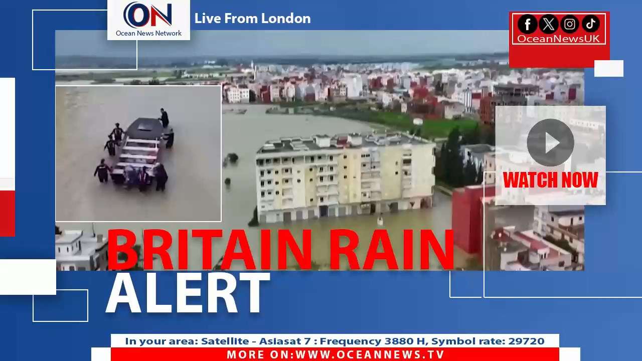 Severe Flooding Hits Britain as Heavy Rain Triggers Nationwide Warnings