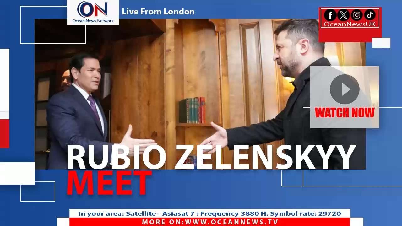 Marco Rubio Meets Volodymyr Zelenskyy at Munich Security Conference