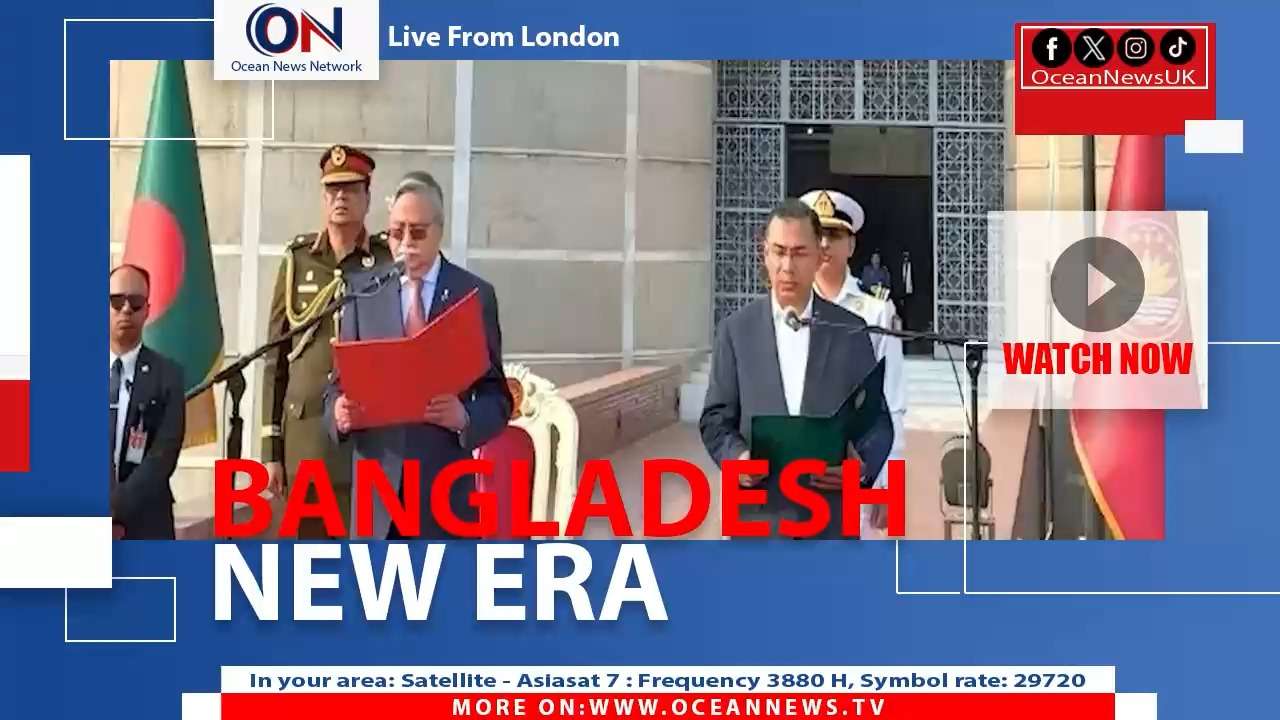 Tarique Rahman Sworn In as Bangladesh PM After BNP Landslide Victory