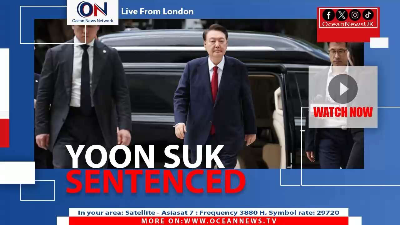 South Korea’s Ex-President Yoon Suk-yeol Sentenced to Life for Insurrection