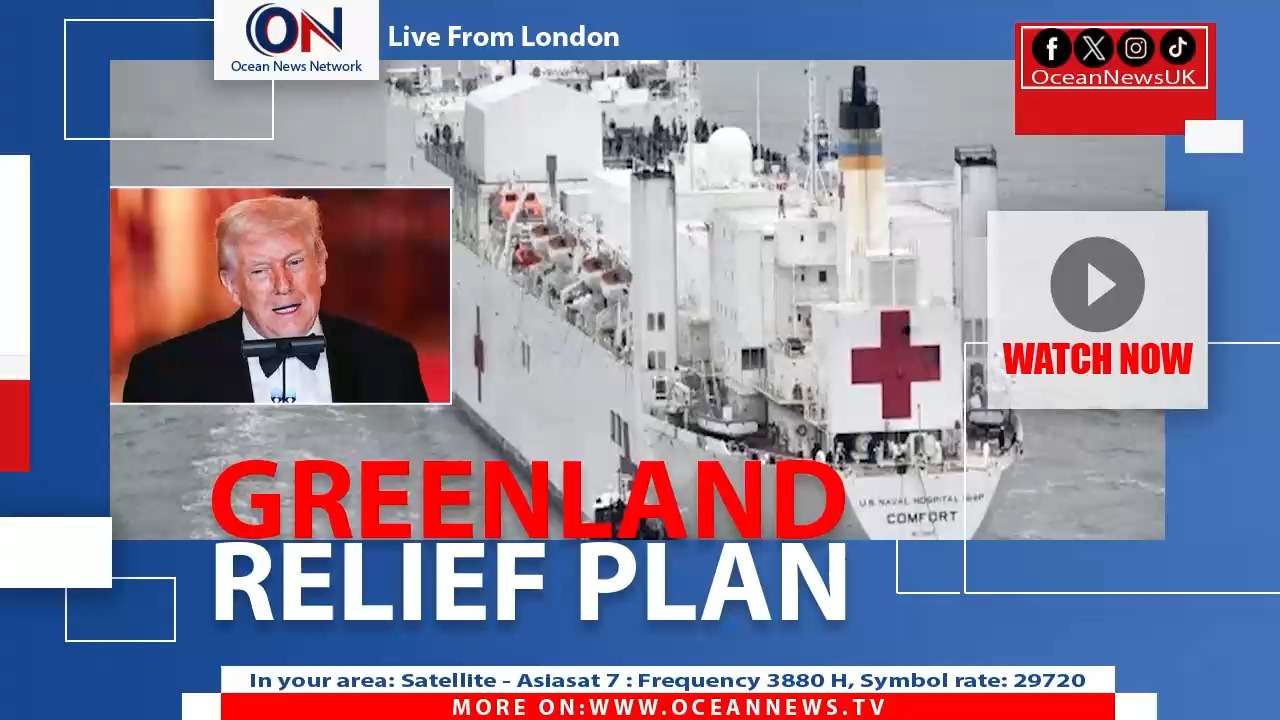 Trump Says U.S. Will Send Hospital Ship to Greenland Amid Arctic Tensions